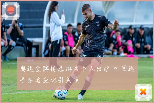 奥运金牌榜总排名个人出炉 中国选手排名变化引关注