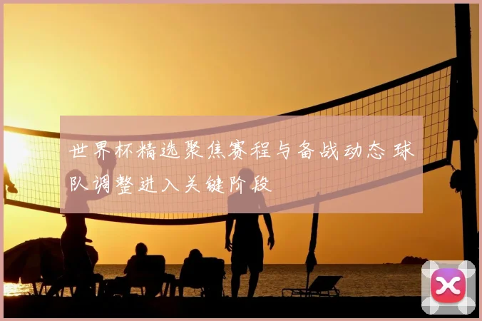世界杯精选聚焦赛程与备战动态 球队调整进入关键阶段